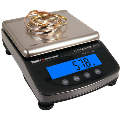 Digital Scale, 6000g x 0.1g - GEMORO PRO6000 - Clay Revolution
