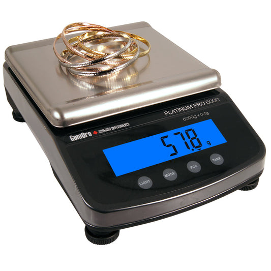 Digital Scale, 6000g x 0.1g - GEMORO PRO6000 - Clay Revolution