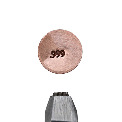 Jewelers Metal Stamp, Hardened Steel, Hallmarking - Clay Revolution