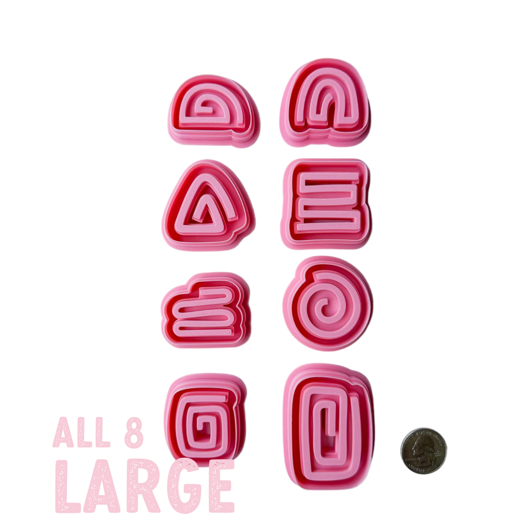 Clayful Swirls Variety Cutter Packs (BEST VALUE)