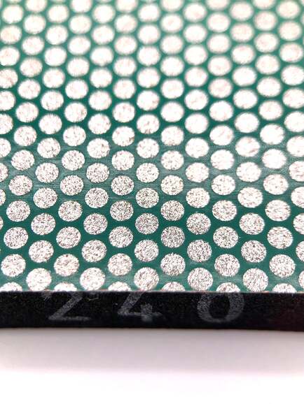 3-Piece Semi-Flexible Diamond Sanding Pads Set - Clay Revolution