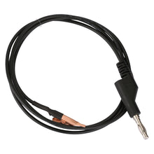 Load image into Gallery viewer, Grounding Clip on 3' Cord for Pulse Arc Welder, Alligator and Precision Style for Permanent Jewelry