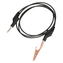 Load image into Gallery viewer, Grounding Clip on 3' Cord for Pulse Arc Welder, Alligator and Precision Style for Permanent Jewelry