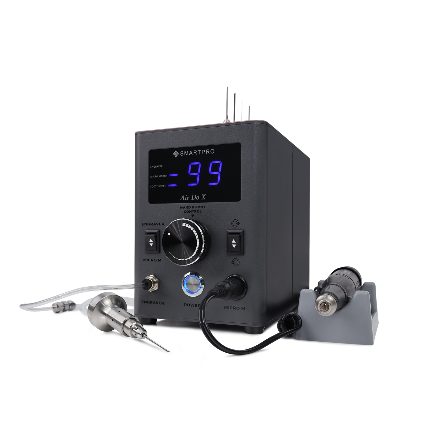 Pneumatic Engraver + Micromotor - Air Do X by Smartpro - Clay Revolution