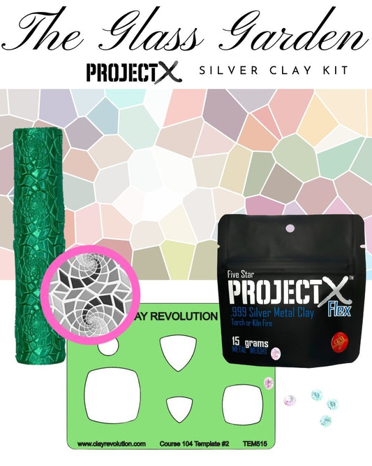 Project X Glass Garden Silver Clay Kit