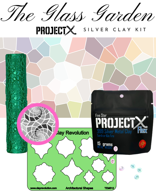 Project X Glass Garden Silver Clay Kit