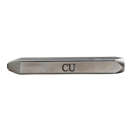 Jewelers Metal Stamp, Hardened Steel, Hallmarking - Clay Revolution