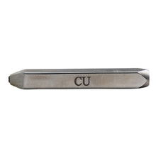 Cargar imagen en el visor de la galería, Jewelers Metal Stamp, Hardened Steel, Hallmarking