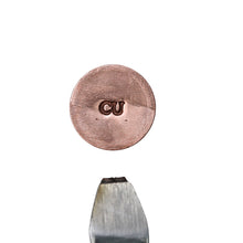 Cargar imagen en el visor de la galería, Jewelers Metal Stamp, Hardened Steel, Hallmarking