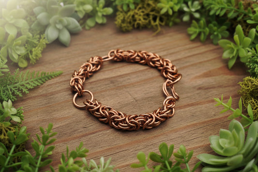 Chainmaille Basics: The Byzantine Bracelet in Copper with Deb Mauser Madison, NC April 24, 2026