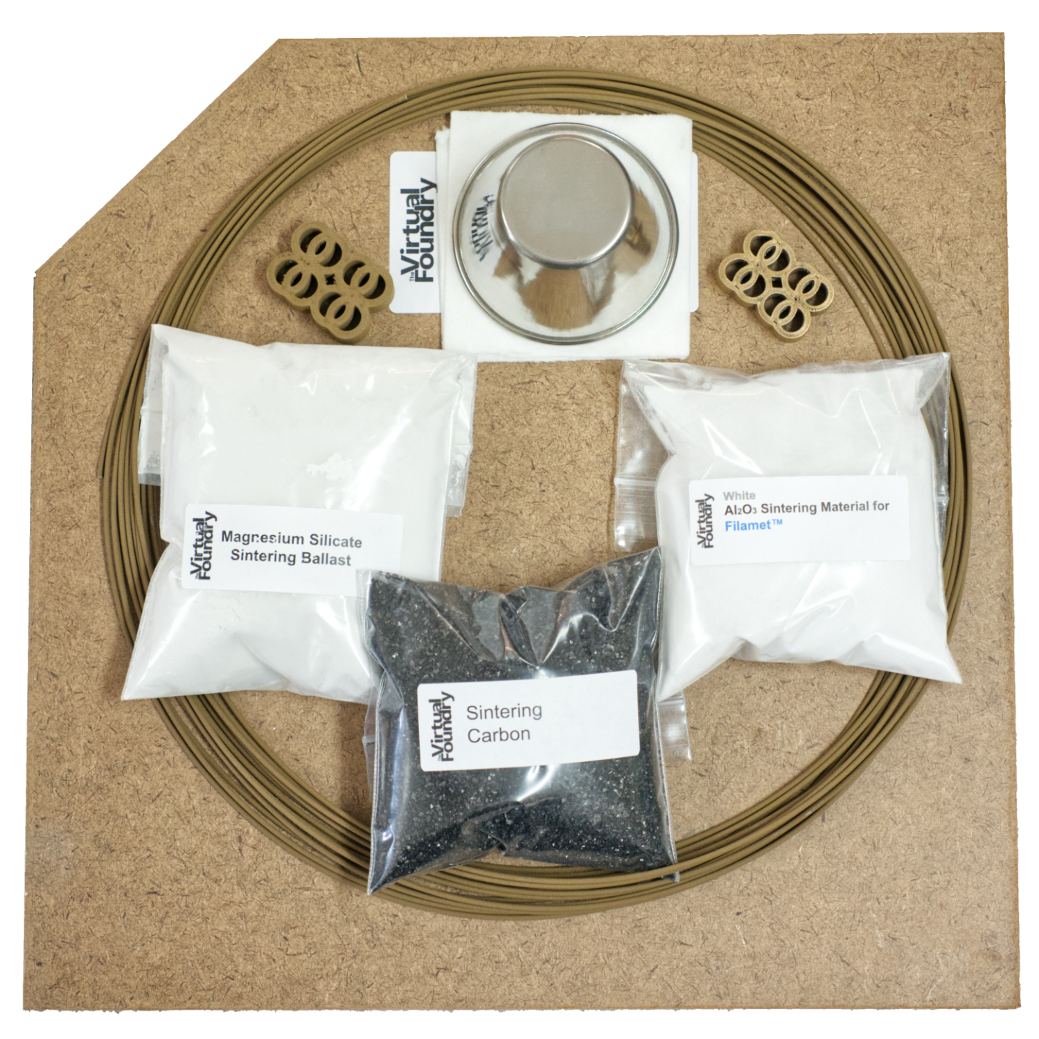 Filamet™ - 3D Metal Printing Evaluation Kit - Clay Revolution