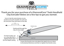 Carregar imagem no visualizador da galeria, R201 Sunrise XL Handheld Clay Extruder