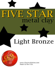 Load image into Gallery viewer, Five Star Light Bronze Clay - Clay Revolution