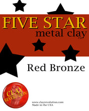 Load image into Gallery viewer, Five Star Red Bronze Clay - Clay Revolution