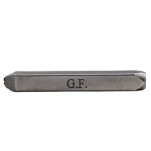 Cargar imagen en el visor de la galería, Jewelers Metal Stamp, Hardened Steel, Hallmarking