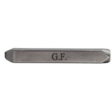 Cargar imagen en el visor de la galería, Jewelers Metal Stamp, Hardened Steel, Hallmarking