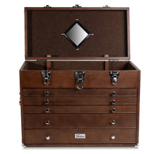 Cargar imagen en el visor de la galería, Dark Oak 5-Drawer Top Chest - Gerstner International, GI-T20-D