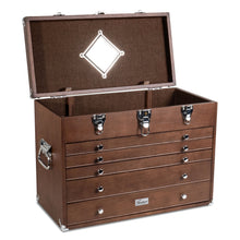 Cargar imagen en el visor de la galería, Dark Oak 5-Drawer Top Chest - Gerstner International, GI-T20-D