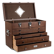 Cargar imagen en el visor de la galería, Dark Oak 5-Drawer Top Chest - Gerstner International, GI-T20-D