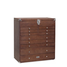 Load image into Gallery viewer, Dark Oak 11-Drawer Classic American Style Top Chest GI-T22-D, Gerstner International