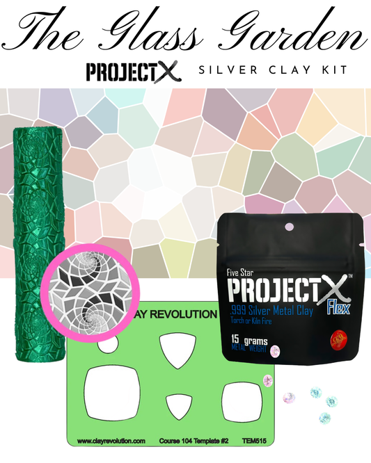 Project X Glass Garden Silver Clay Kit
