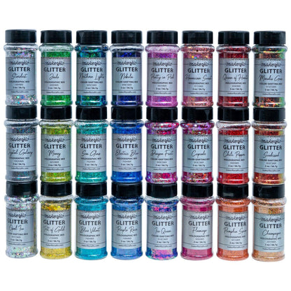 Chunky Mix Glitter Variety Pack (Set of 24)