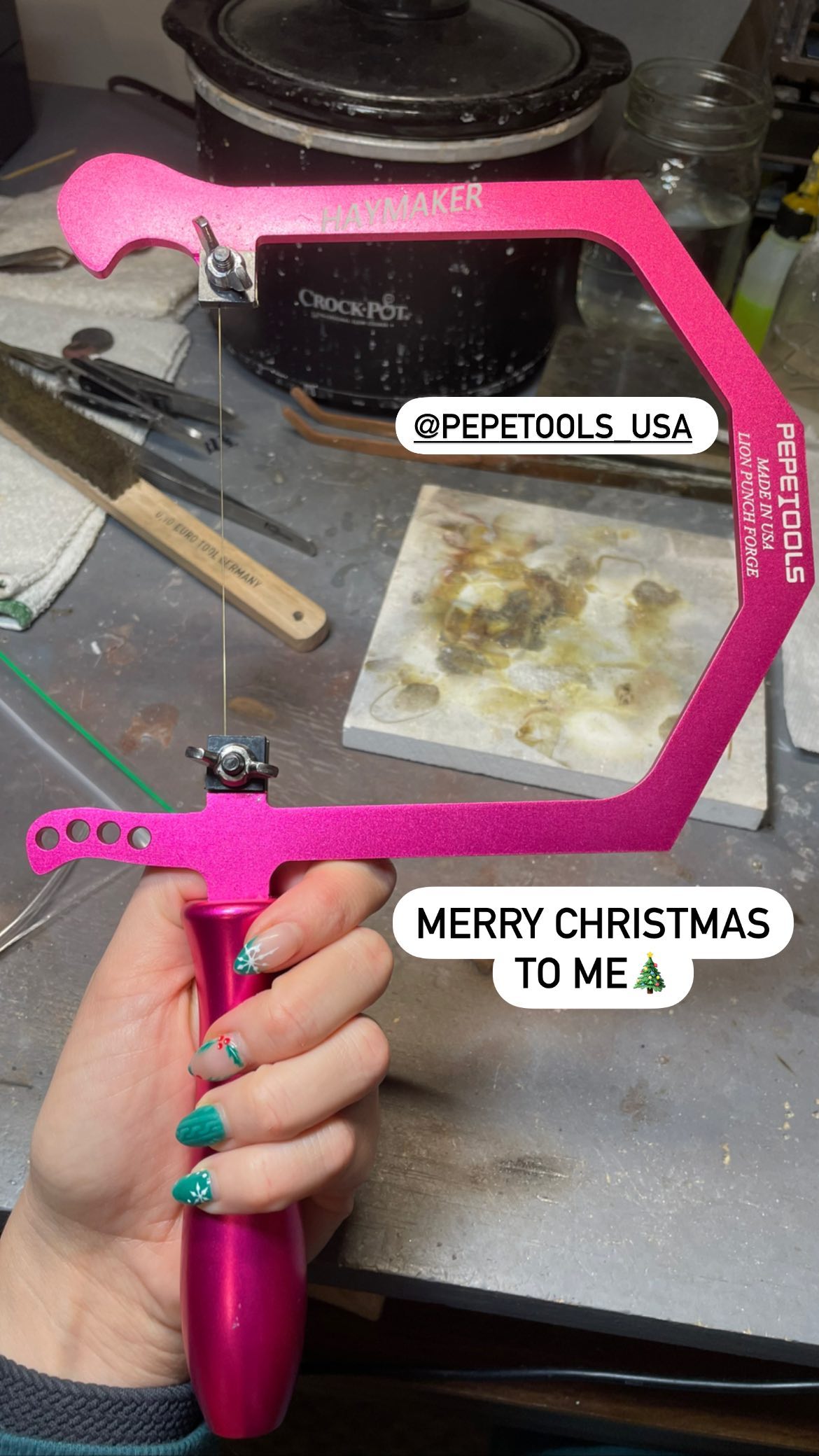 Haymaker Saw in Bright Pink, Special Edition - Clay Revolution