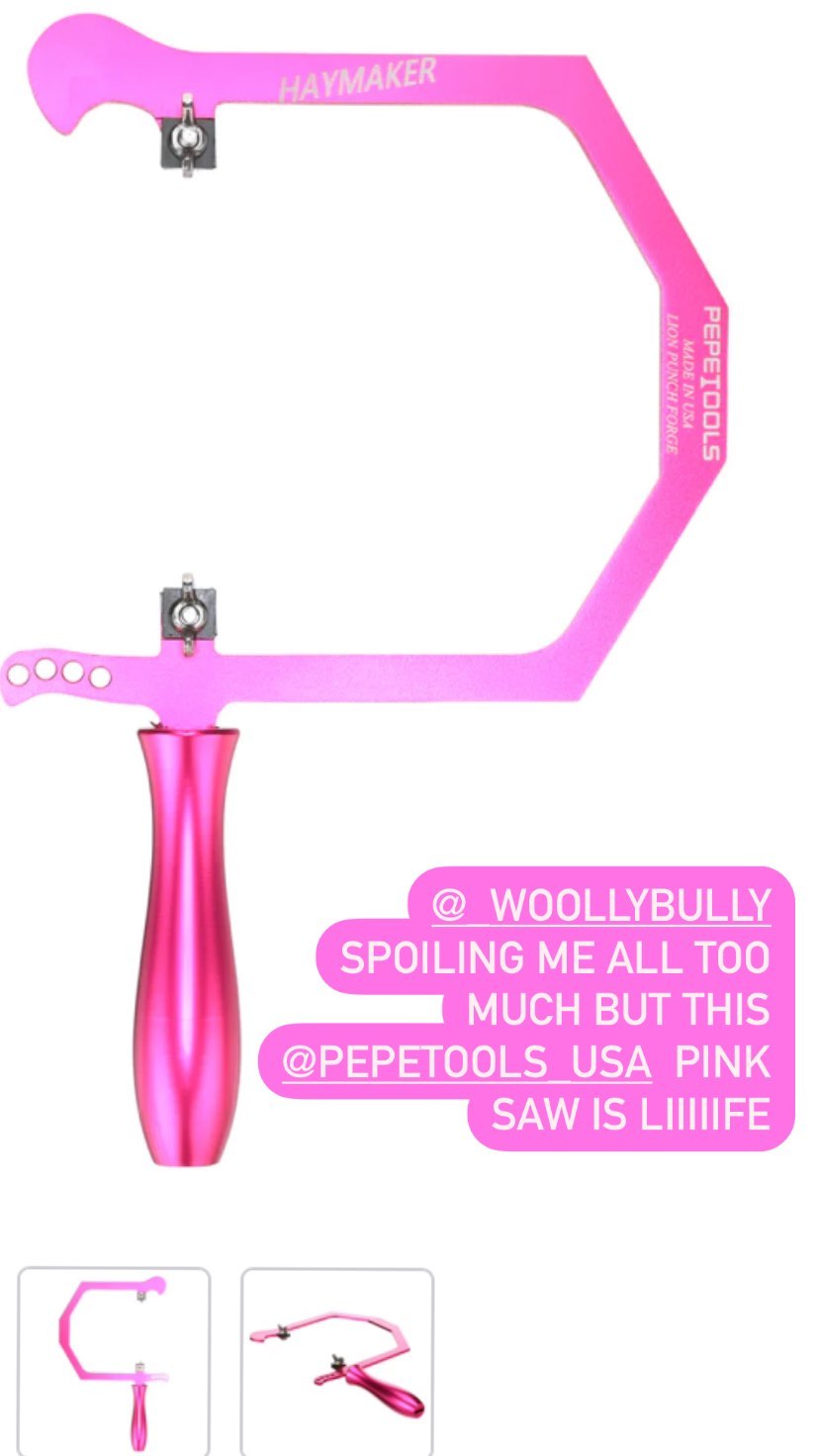 Haymaker Saw in Bright Pink, Special Edition - Clay Revolution