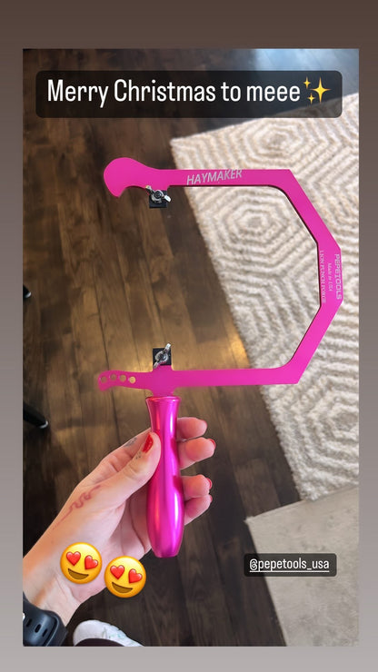 Haymaker Saw in Bright Pink, Special Edition - Clay Revolution