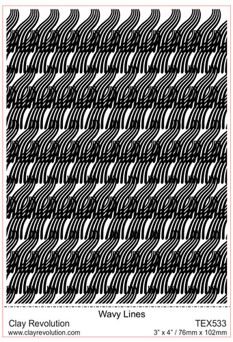 Wavy Lines Texture Sheet