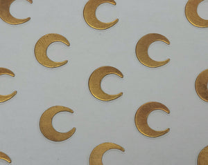 Brass Crescent Moon Component