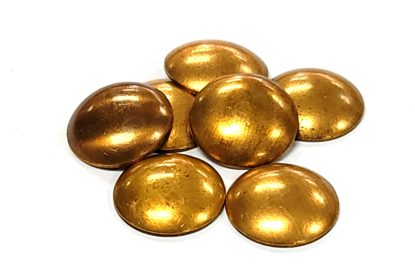 Brass Round Disc Component