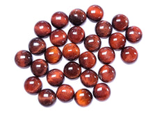 Load image into Gallery viewer, Red Tiger Eye Round Cabochon
