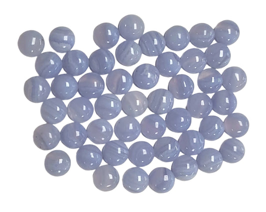 Blue Lace Agate Round Cabochon