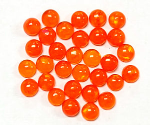 Orange Opal Cabochon