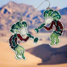 Laden Sie das Bild in den Galerie-Viewer, Tucson - Sunlit Oasis: Silver &amp; Resin Earrings with Carrie Story Feb 6, 2025 10:00-5:00