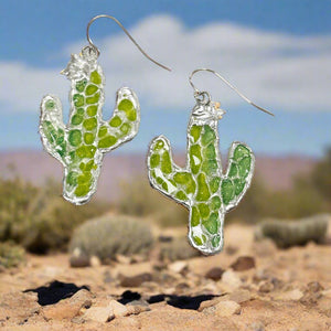 Tucson - Sunlit Oasis: Silver & Resin Earrings with Carrie Story Feb 6, 2025 10:00-5:00