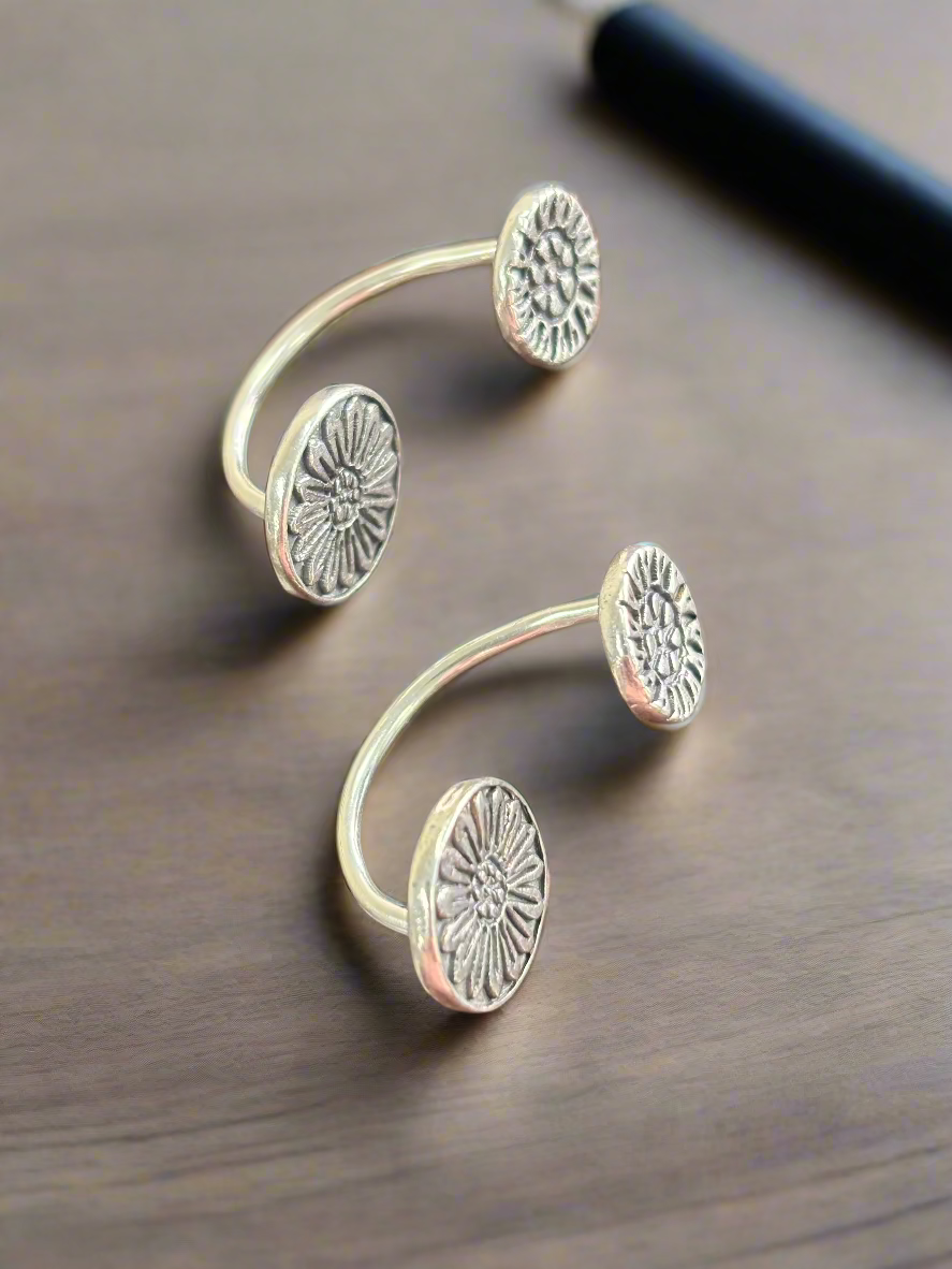 Modern Friction Tube Earrings with Carrie Story 8-21-26 In Person and Online