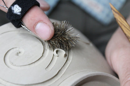 Finger Brush — Rough, Medium, Fine (Sold Individually) - Clay Revolution