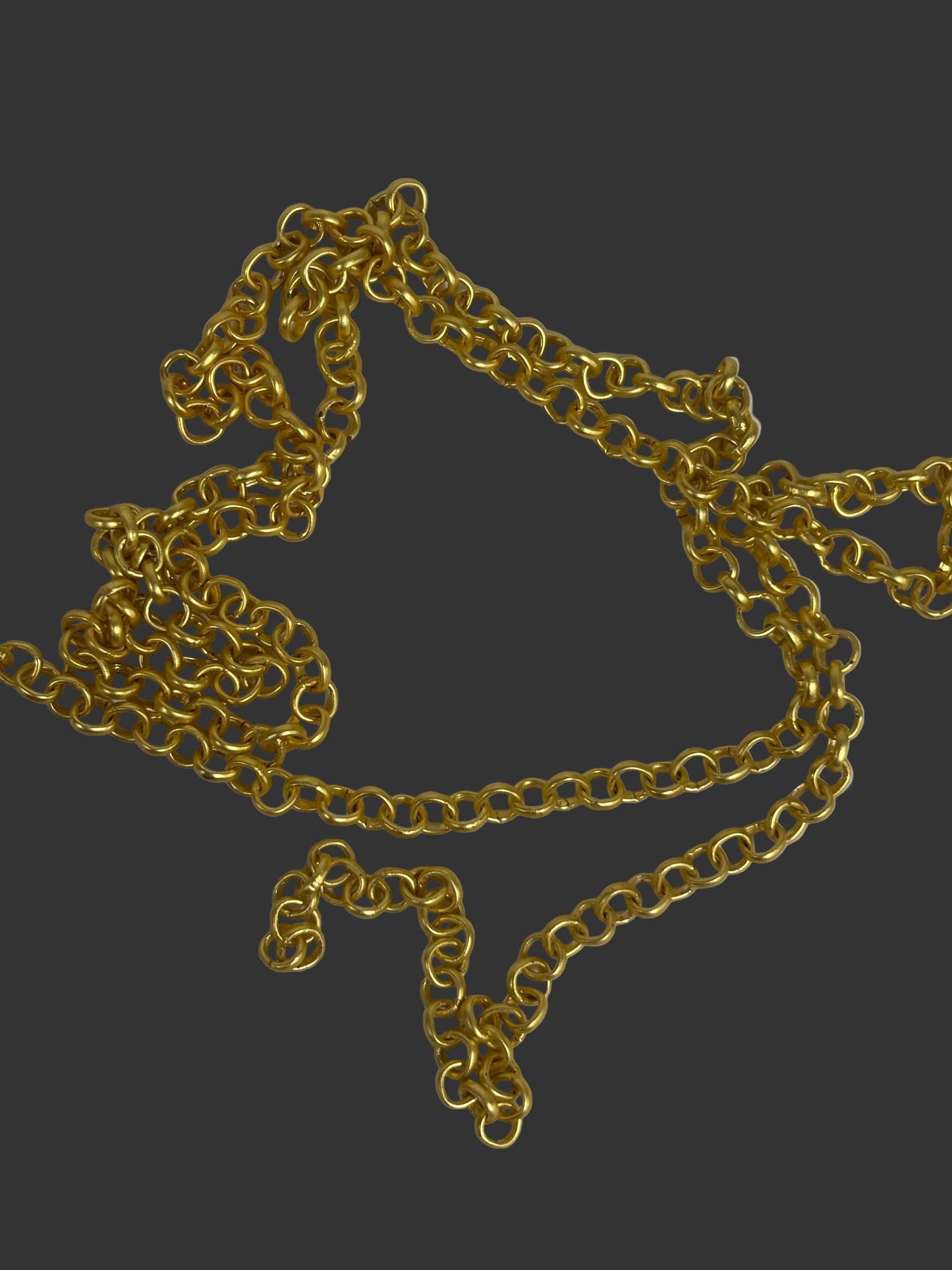 Chain: Gold-Plated Rolo 3mm