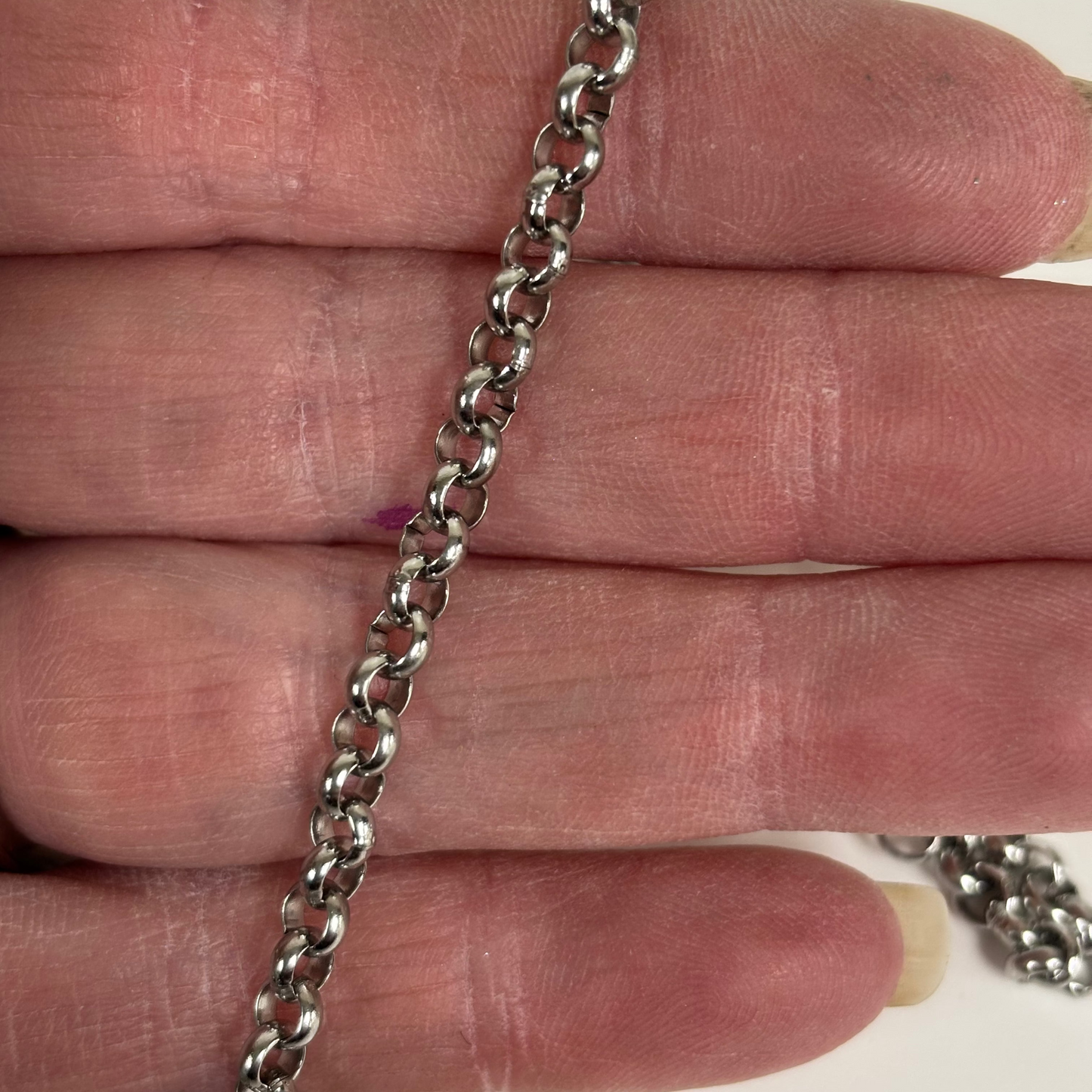 Chain: Stainless Steel Rolo 3mm