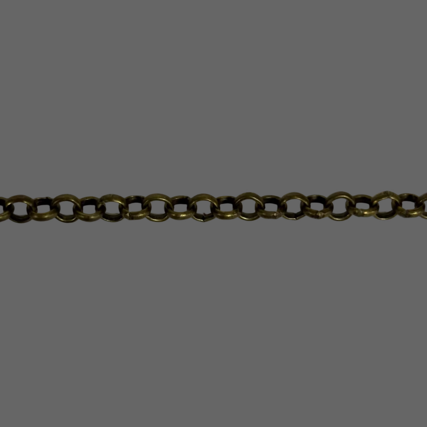 Chain: Antique Bronze Rolo 3mm