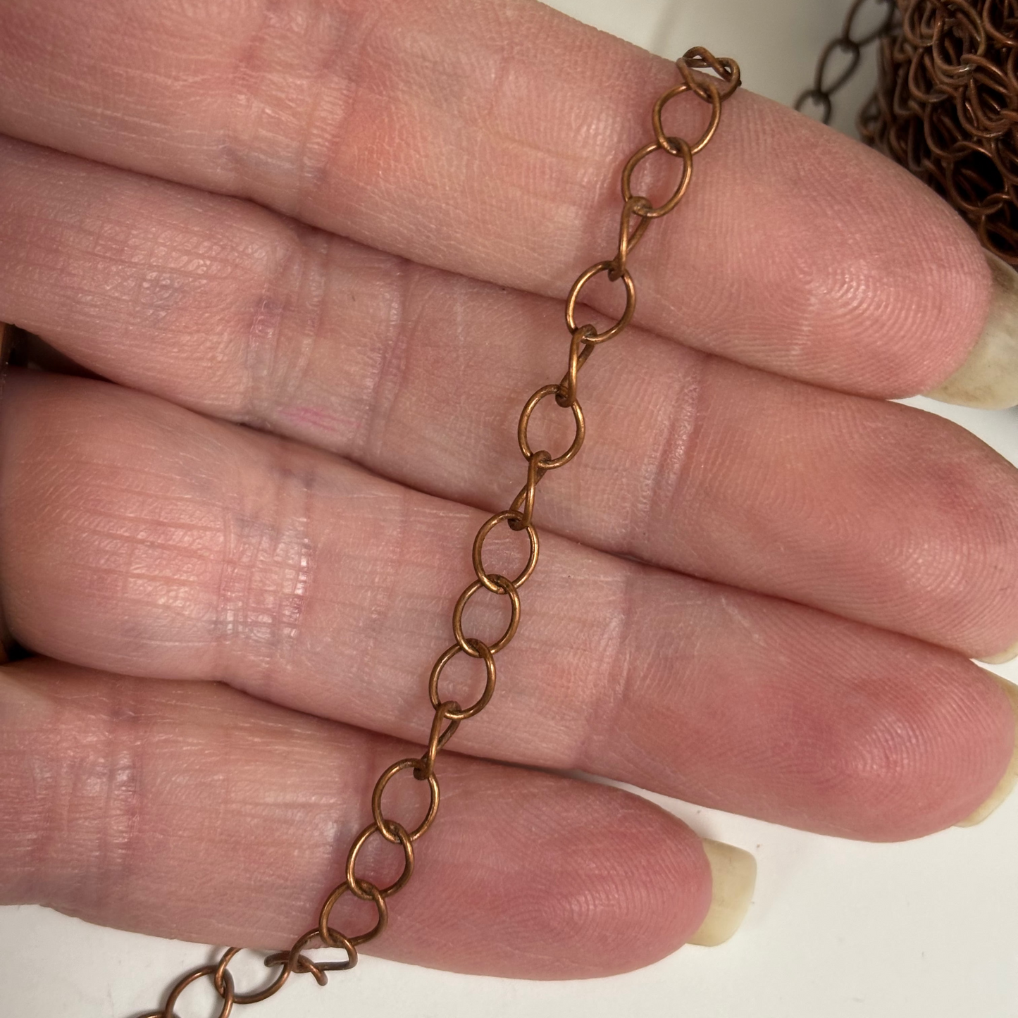 Chain: Antique Copper 4mm Twisted Cable