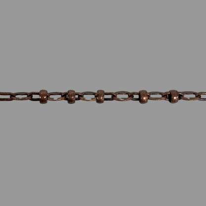 Chain: Antique Copper Plated Artisan Links