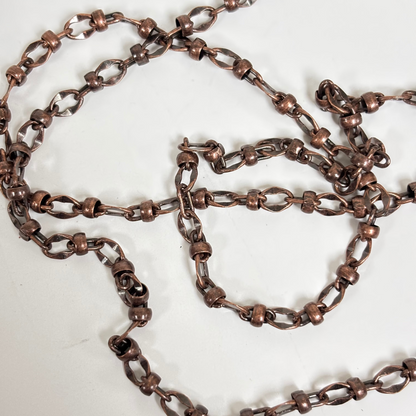 Chain: Antique Copper Plated Artisan Links