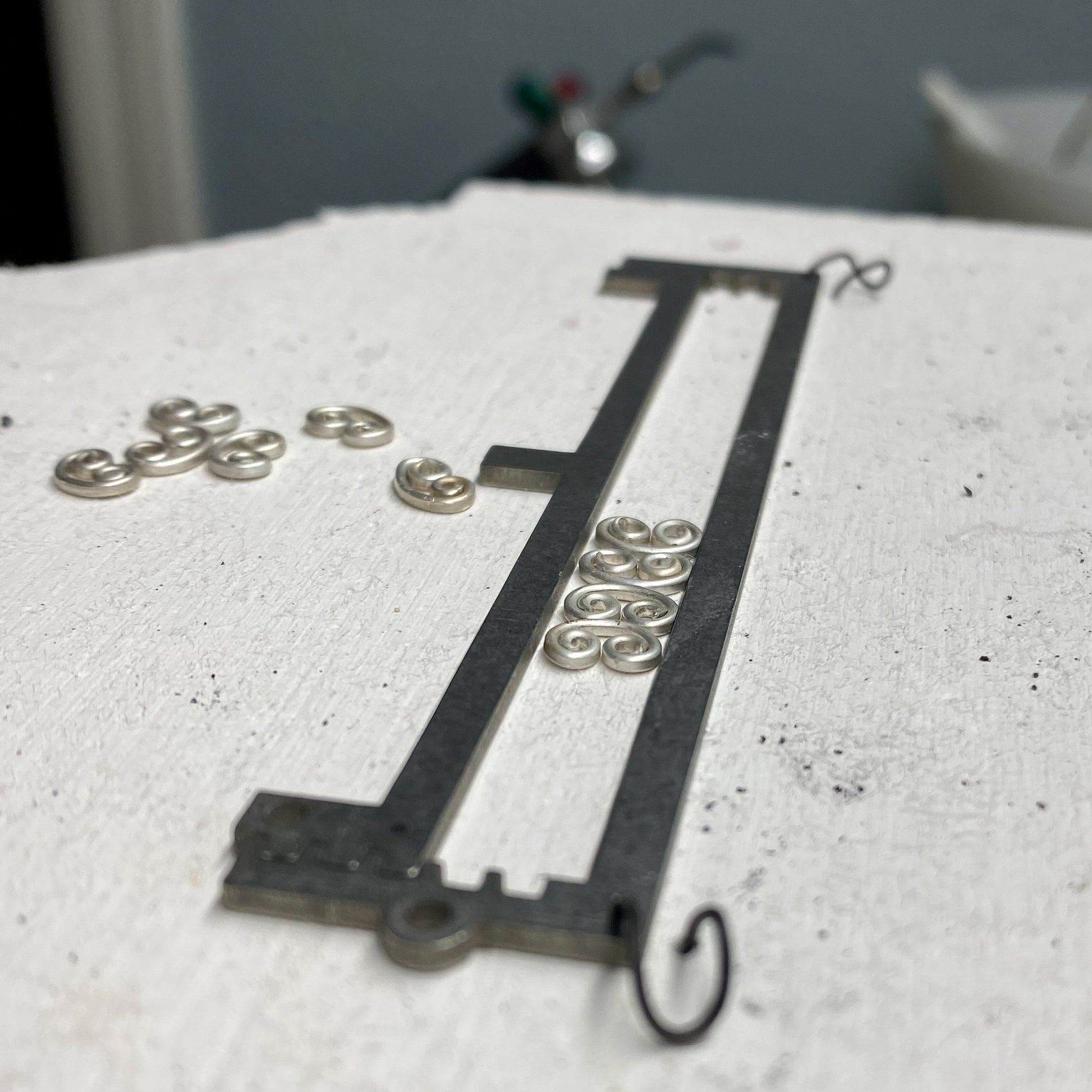 Soldering Stencils Adjustable Ring Band - Clay Revolution