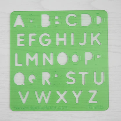 Alphabet Template