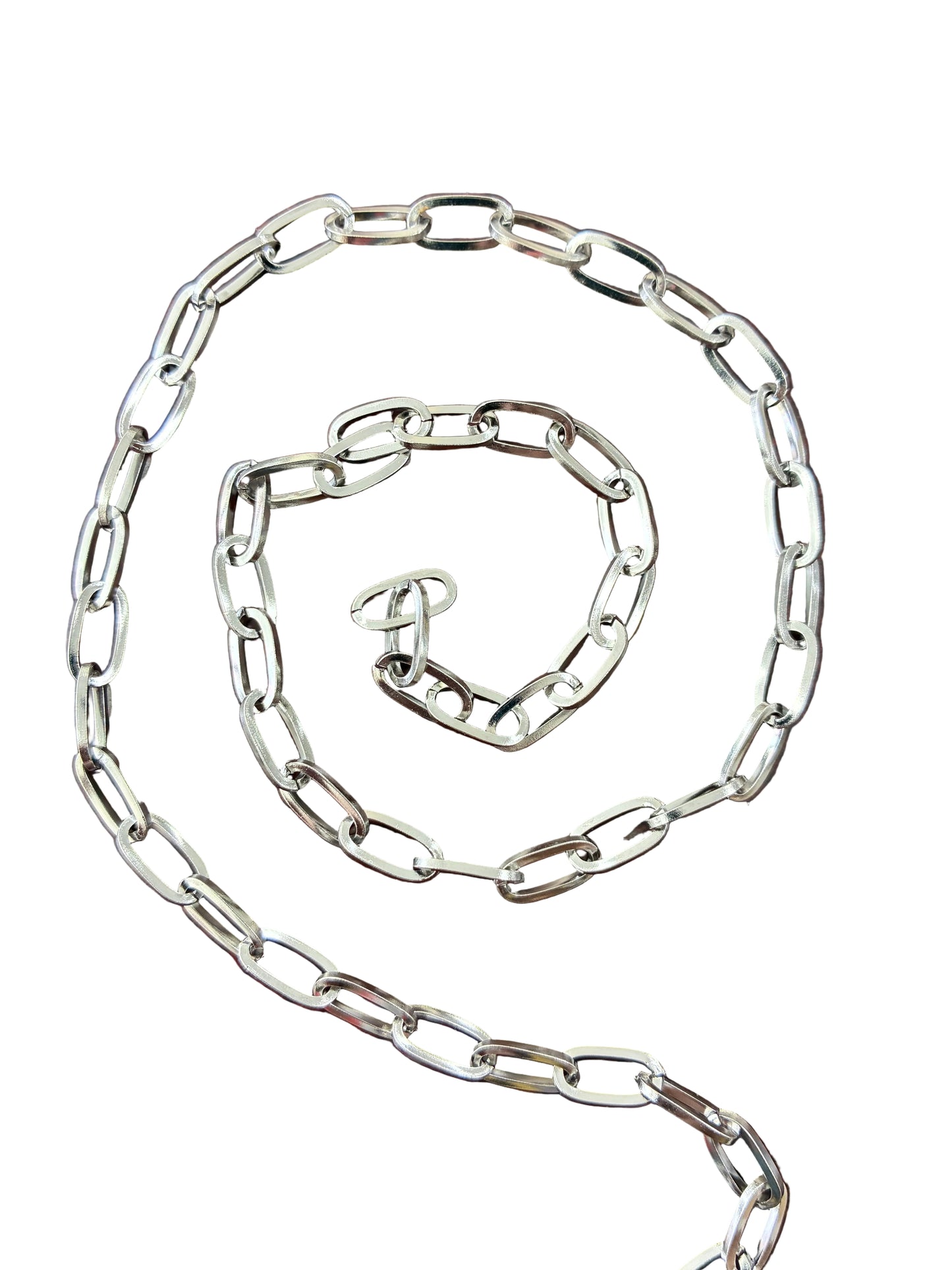 Chain: Stainless Steel Paperclip