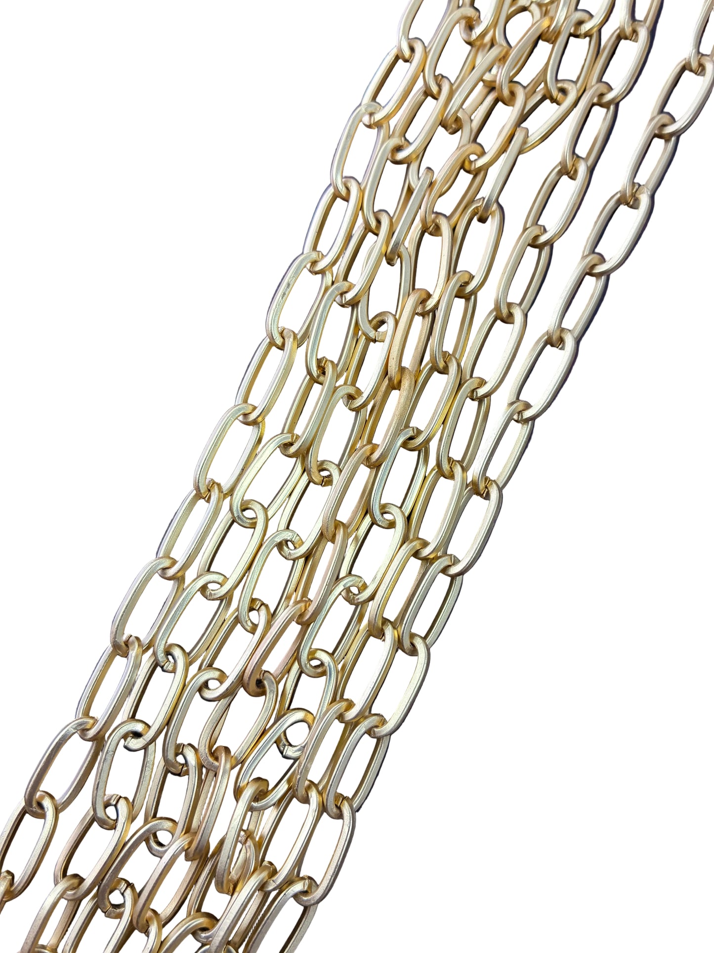 Chain: Gold-Plated Paperclip