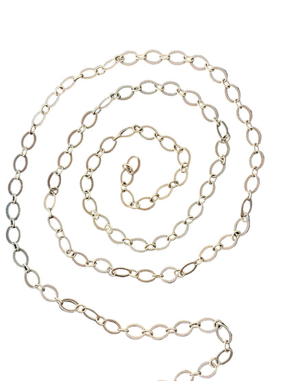 Chain: Copper-Plated Oval Link
